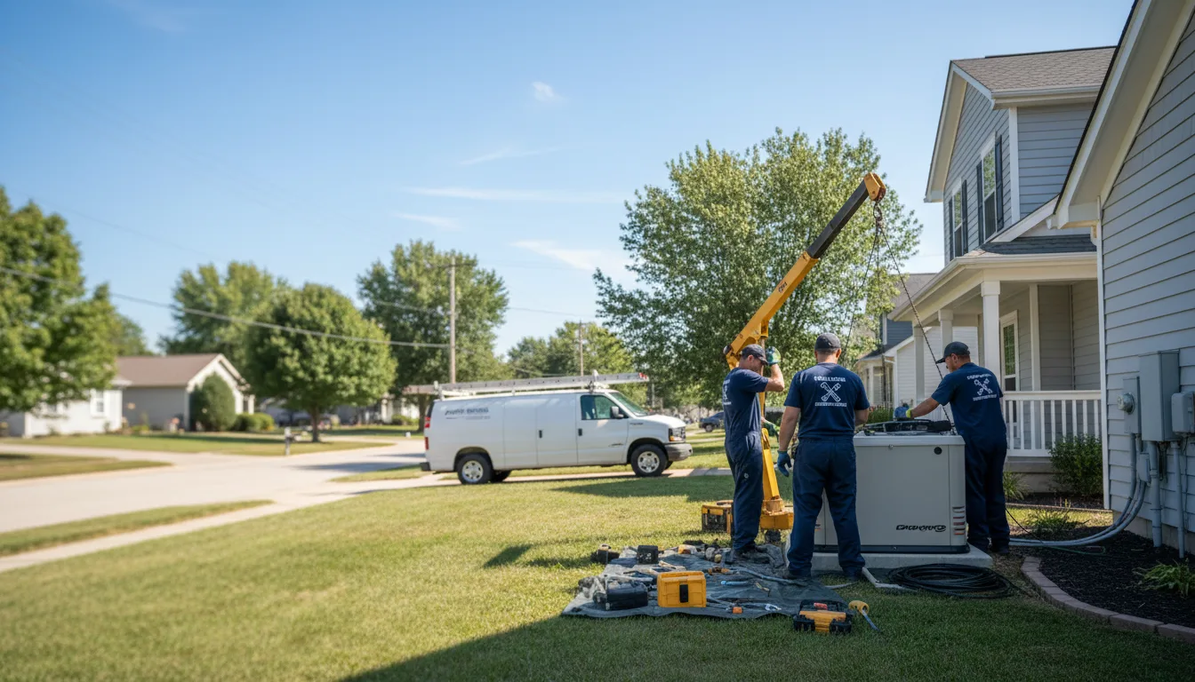Generator Installation in Warsaw, IL near me
